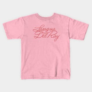 Lasagna Del Ray - Parody Design Kids T-Shirt